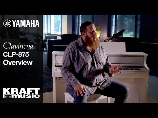 Yamaha Clavinova CLP-875 Digital Piano - Overview with Adam B
