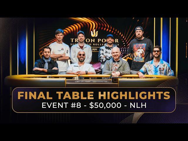 $2,233,000 for 1st! $50K NLH 7-Handed | Final Table Highlights