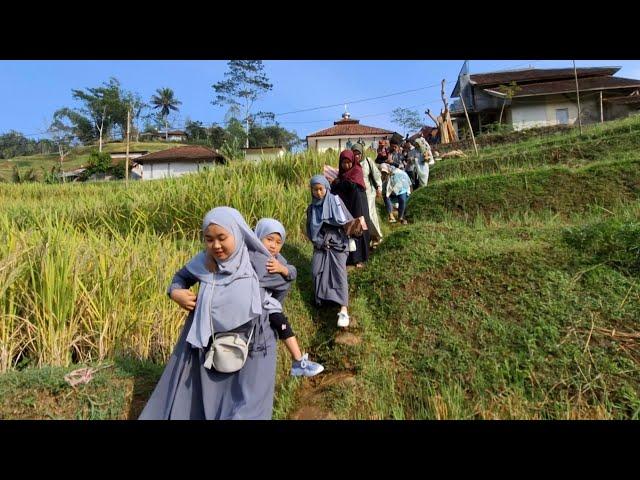 Penuh Perjuangan, Pengantar Pengantin Sampai Terperosok Ke Sawah.  Nikahan Di Kampung Pelosok Garut