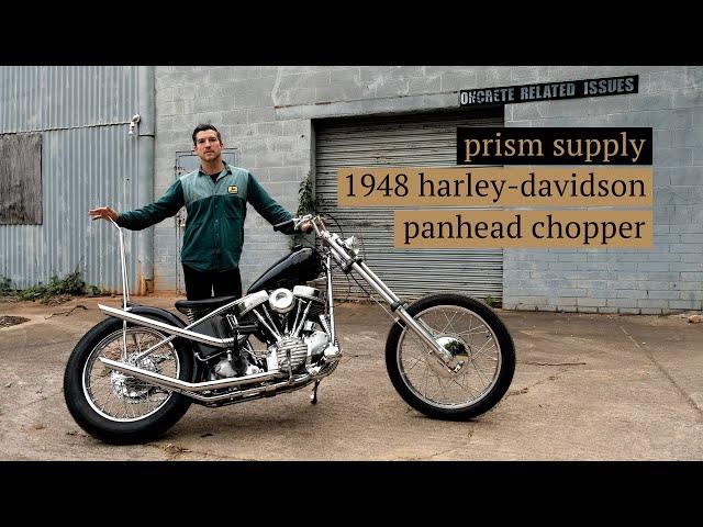 PRISM SUPPLY | 1948 Harley-Davidson Panhead Chopper | Walkaround