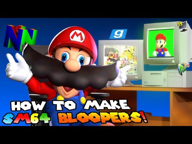 PMX: HOW TO MAKE SM64 BLOOPERS or videos like SMG4.