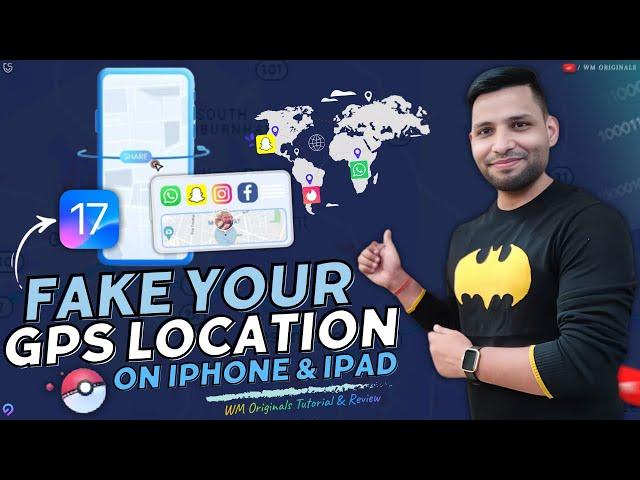 How to Fake GPS Location on iPhone/iPad for iOS 17/18 (2024) [No Jailbreak]