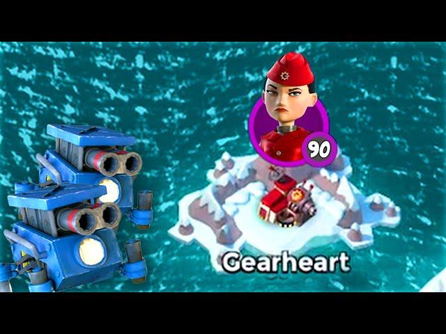 Boom Beach ONLY CRITTERS vs War Factory