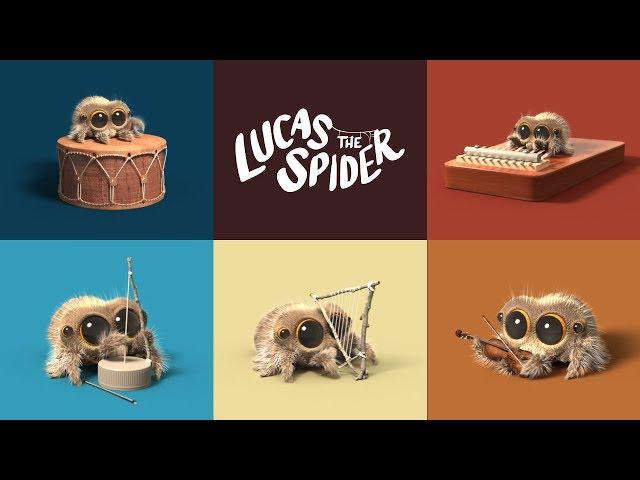 Lucas the Spider - One Man Band - Short