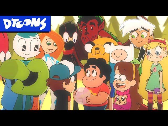 Team Teen: Convergence at Gravity Falls | Big Cartoon Crossover