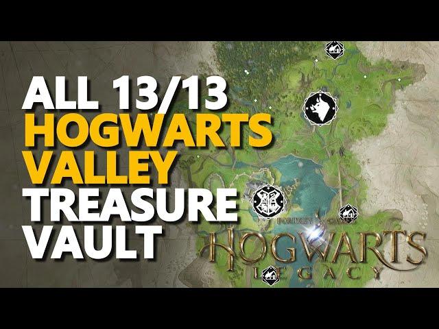 All Hogwarts Valley Treasure Vault Hogwarts Legacy