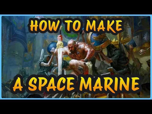 The CREATION of a SPACE MARINE I Warhammer 40k Lore