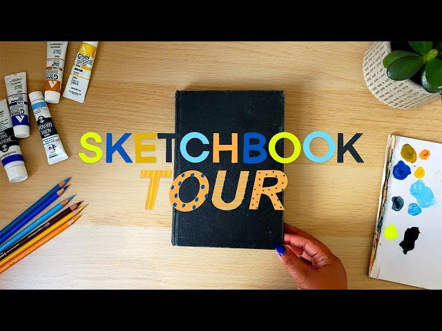 Sketchbook tour: How sketching helped find my art style