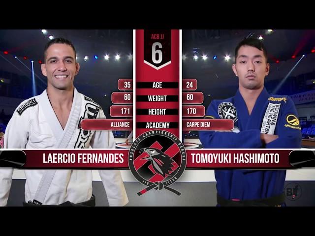 Laercio Fernandes vs Tomoyuki Hashimoto ACB JJ World Grand Prix 6