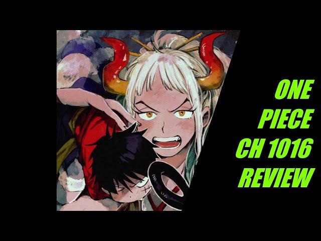 ONE PIECE CH1016 REVIEW KAIDO vs YAMATO part 2