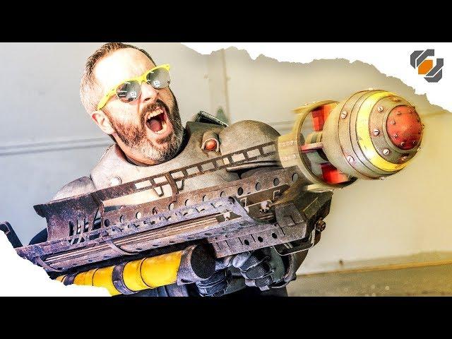 The ULTIMATE Fallout 4 Build! WORKING Fat Man Mini-Nuke Launcher
