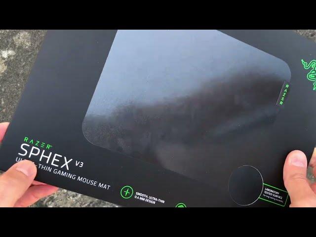 RAZER SPHEX V3 - ПОХОДНЫЙ КОВРИК ДЛЯ МЫШКИ - ОБЗОР