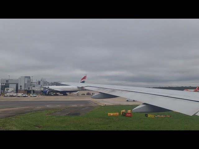 British Airways BA2159 B777 200ER, London Gatwick to Guyana via St. Lucia