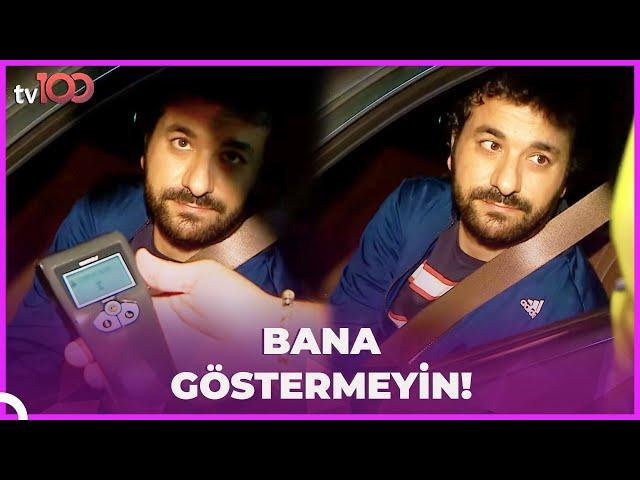 Hasan Can Kaya trafik çevirmesine takılırsa... Alkol yok kral!...