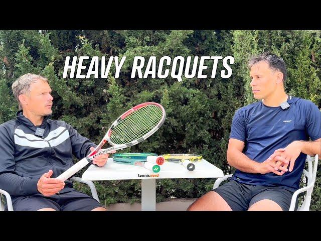 Why HEAVY racquets are better?!