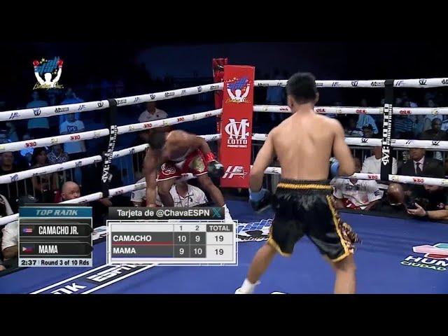 Jayson Mama vs Juan Carlos Camacho FIGHT HIGHLIGHTS!