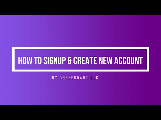 How To Signup & Create New Account In Zal Ultra ISP CRM By Onezeroart LLC