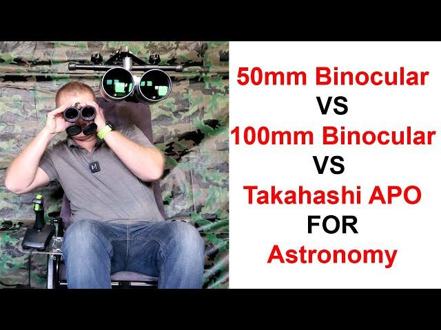 Are 50mm Binoculars perfect for Astronomy??? Svbony SV202 50x10 ED VS Orion 100x25 vs Takahashi APO!