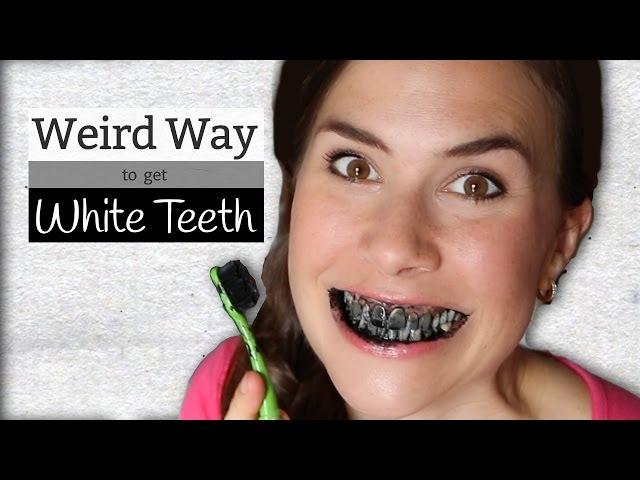 Activated Charcoal - Weird Way to Whiten Teeth