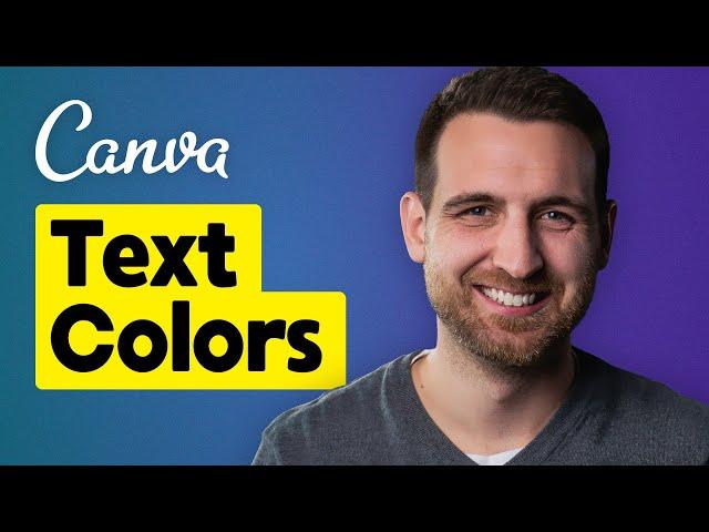 How to Change Text Color in Canva