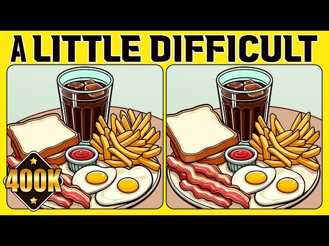 Spot the 3 Differences | Can You Find Them All? 《A Little Difficult》