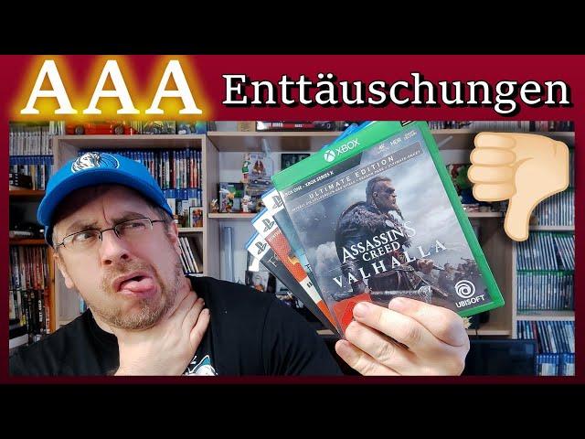  AAA GAMES die mich sehr ENTTÄUSCHT haben