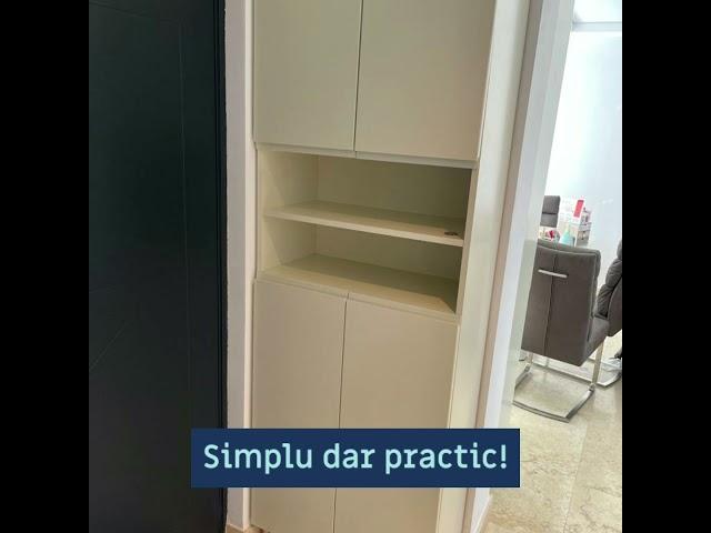 Usi / fronturi MDF cu frezare maner J - Vila Home Design