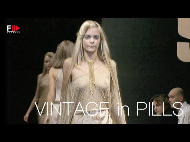 Vintage in Pills ANNA MOLINARI Fall 1998 Milan - Fashion Channel