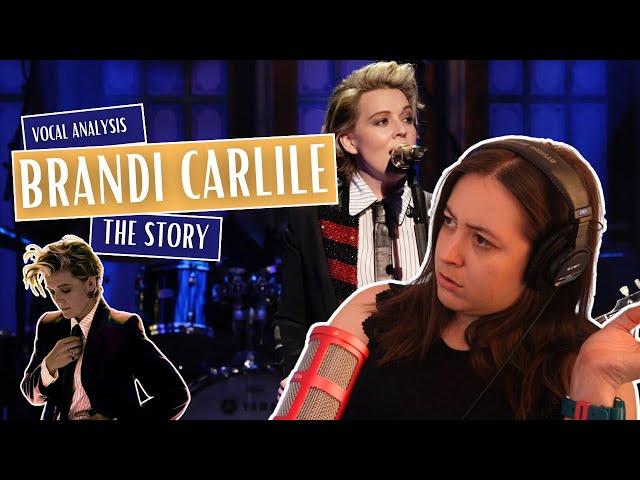 BRANDI CARLILE - The Story (Saturday Night Live) | Vocal Coach Reaction (& Analysis)