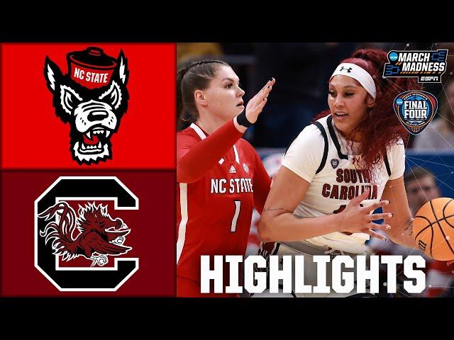 2024 Final Four: NC State Wolfpack vs. South Carolina Gamecocks | Full Game Highlights