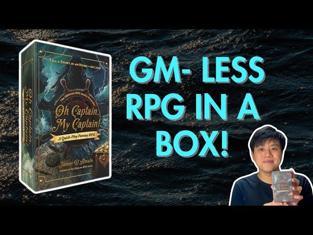 Oh Captain, My Captain! RPG | Unboxing and Review