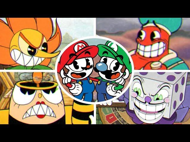 Cuphead Switch - All Bosses (2 Player)