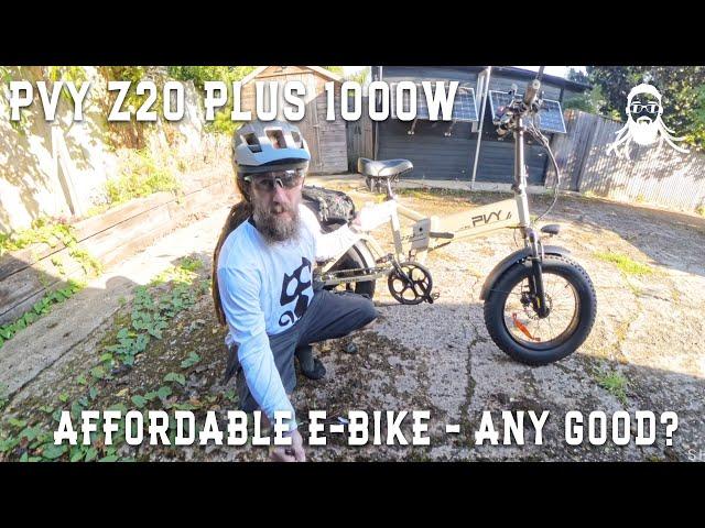 PVY Z20 PLUS 1000W E-BIKE - Initial Tests - Thoughts and Quality