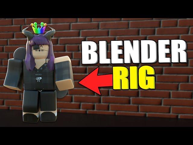 How To Use The ROBLOX Block Rig In BLENDER 2.79