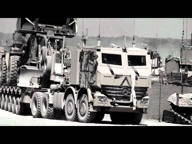 Afghan War Canadian Forces Actros Armoured Truck AHSVS Mercedes-Benz Daimler Unimog