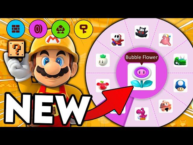 Giving Super Mario Maker 100 NEW Course Parts!