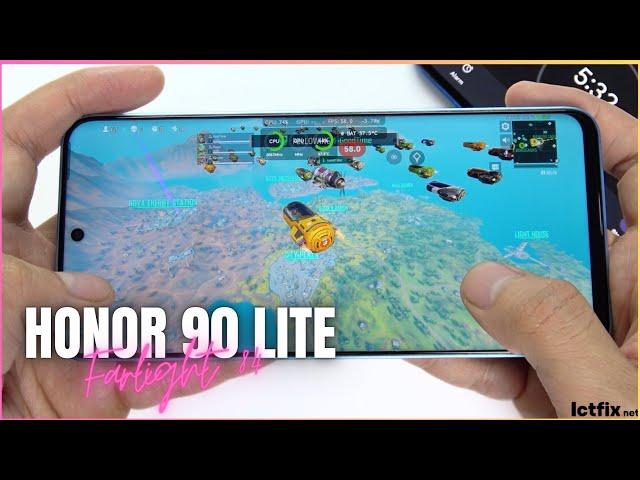 HONOR 90 Lite Farlight 84 Gaming test | Dimensity 6020 5G, 90HZ Display