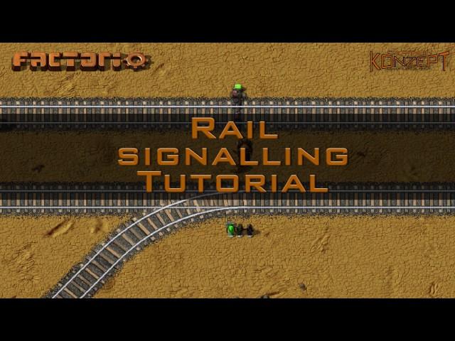 Factorio Tutorial: Rail Signalling - Easy Rules for Placing Signals