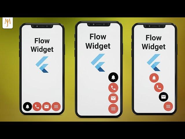 Flutter Tutorial - How To Use Flow Widget | Control Multiple Animations