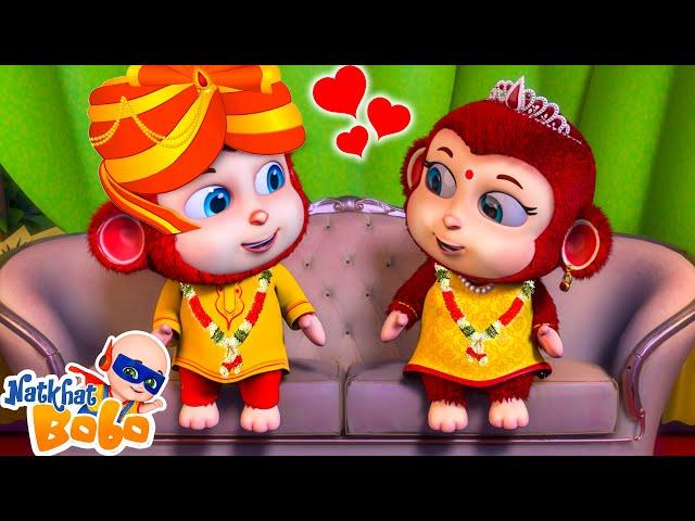 Bandar Ki shadi | Bandar Mama | Hathi Raja  | Hindi Nursery Rhymes & Kids Songs | Balgeet & Poem