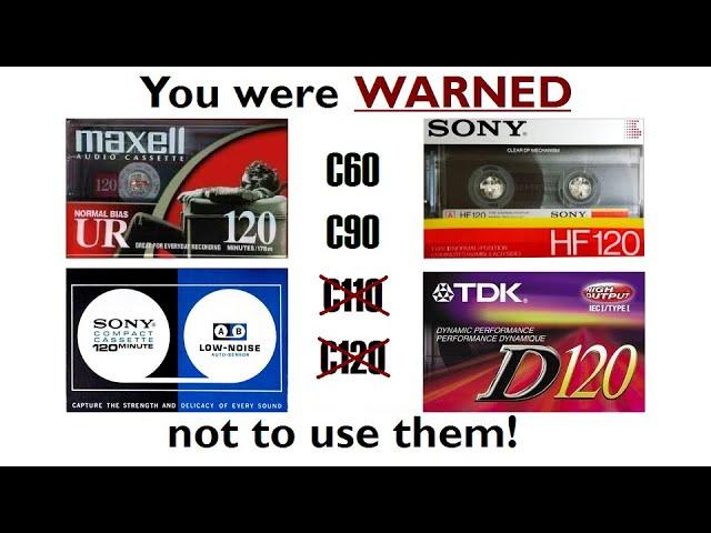 Longer cassette tapes - Are they really THAT bad?