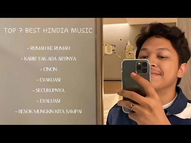 HINDIA 7 BEST ALBUM BASKARA PUTRA ( TANPA IKLAN )