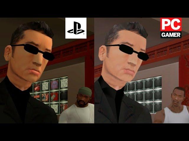 GTA San Andreas - Diferencias entre la versión de PS2 y PC