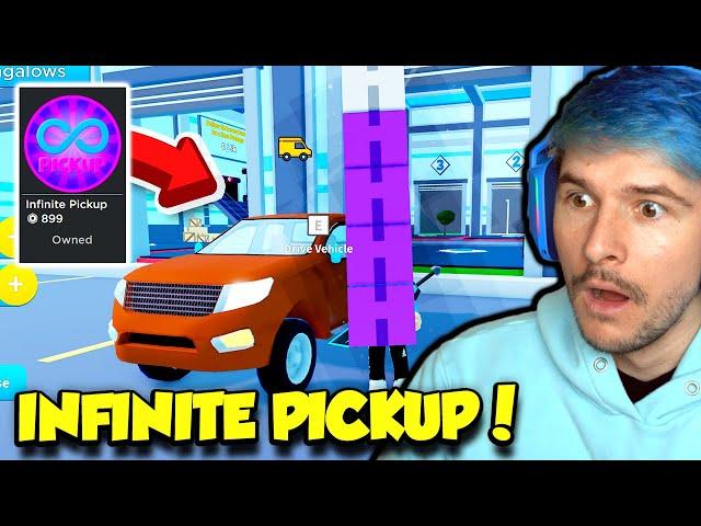 I Got The INFINITE PICKUP TRUCK In Delivery Simulator AND IT'S INSANELY OP!! (Roblox)