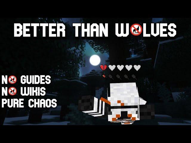 I Played Minecraft's Most BRUTAL Mod | Better Than Wolves