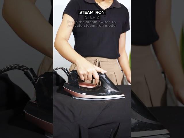 Russell Taylors Steam Generator Steam Iron SG1 Pro | Operation | Shorts #steamiron