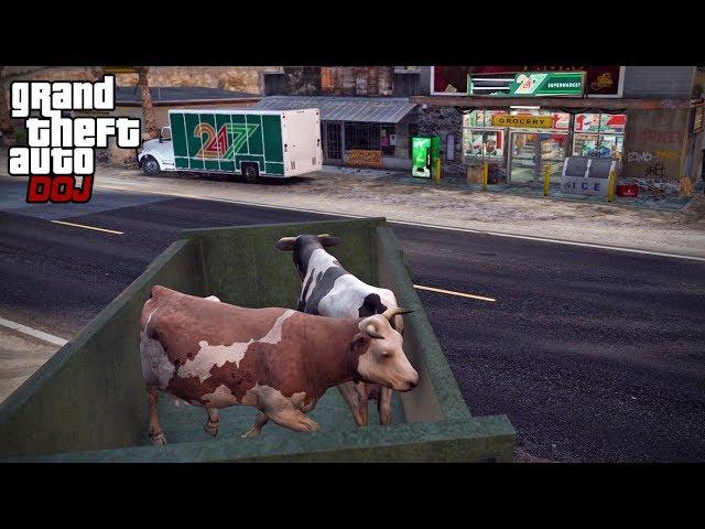 GTA 5 Roleplay - DOJ 371 - Meat Delivery