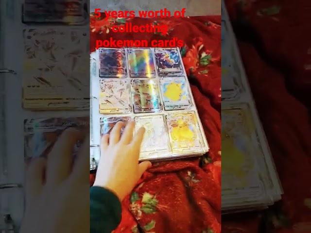 $5,000 worth of pokemon cards.