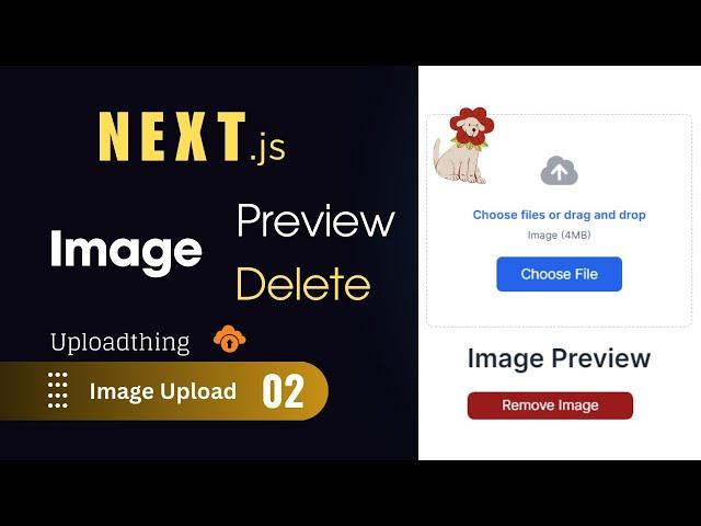 Next.js 14 + Uploadthing : Image Preview and Delete From Server | EzyCode