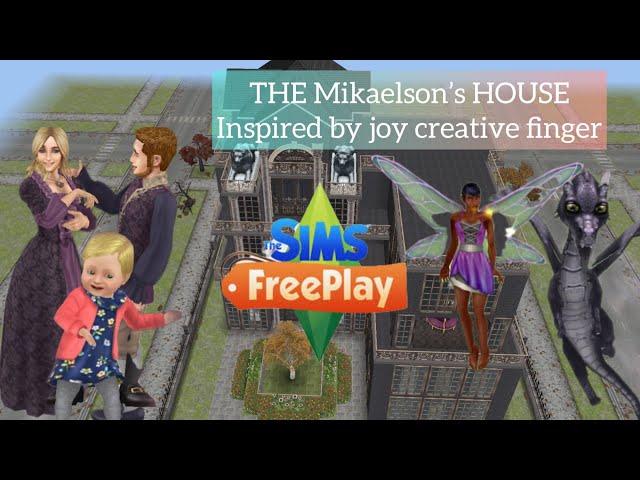 THE MIKAELSON’S HOUSE TOUR INSPIRED BY JOY CREATIVE FINGER #simsfreeplay #simmers